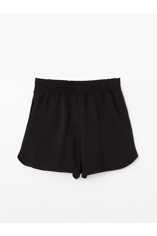 LC Waikiki-Pantaloni scurți drepti pentru damă - cu talie elastică 1