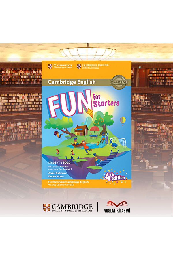 Cambridge University Press-Fun for Starters Student's Book with Online Activities with Audio and Home Fun Booklet 2 4th Edition 1