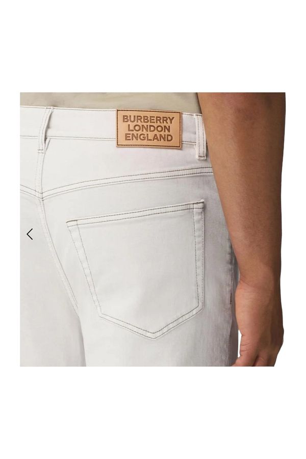 Burberry Jeans White Slim Trendyol
