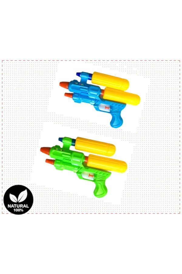 OMZ Su Tabancası 2adet Su Silahı 27Cm Zeka Zihin Geliştirme Kız Erkek Cocuk Egitici Montessori Oyuncak