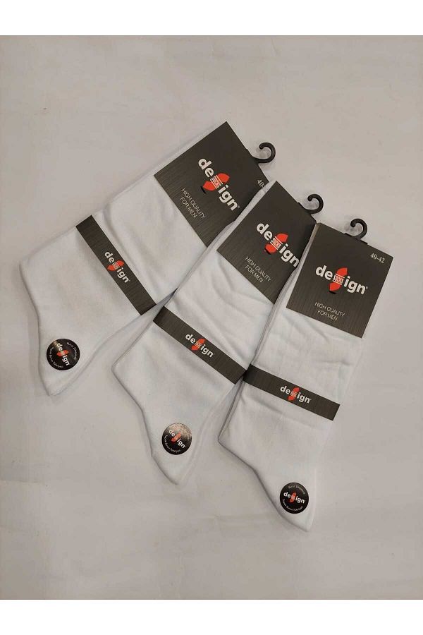 Design Socks-MEN'S THIN COTTON NYLON-FREE SEAMLESS SOCKS 3-PIECE 1