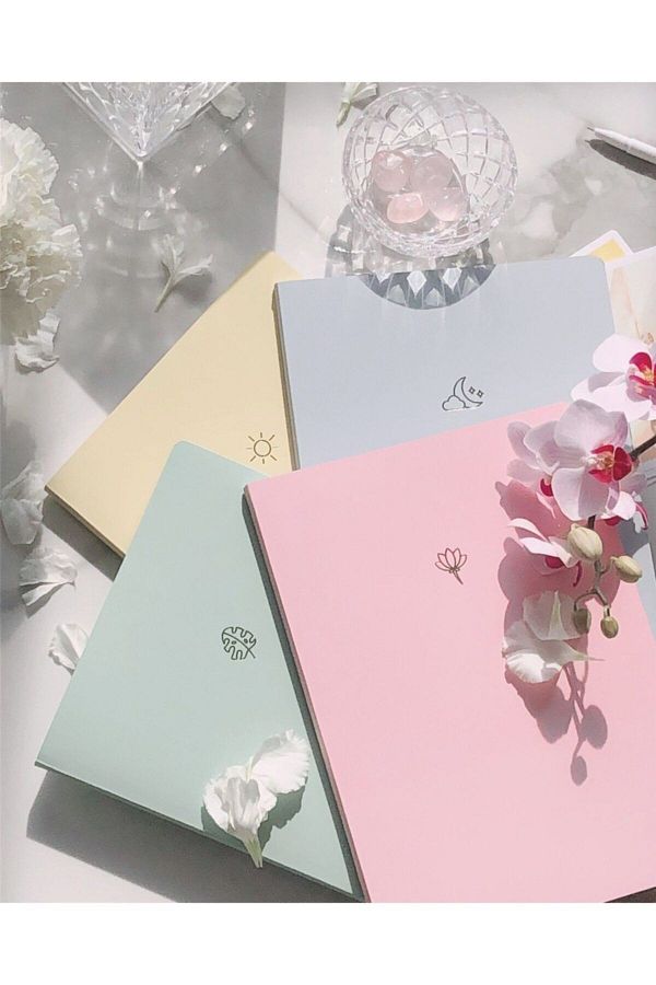AKILLICA-Unlined Notebook Set 4 Notebook Set Soft 1