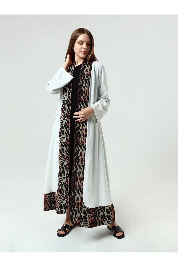 Classy women s long kimono Trendyol