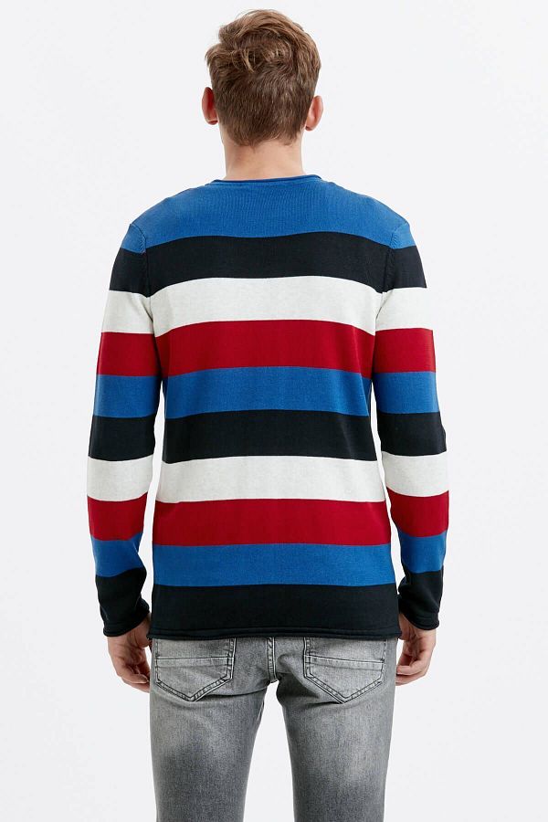 LC Waikiki-Men's Red Thin Sweater 8Wj809Z8 1