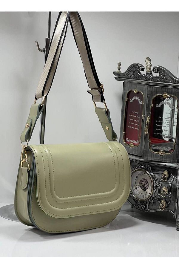 URABAG WOMEN S CANVAS THICK STRAP SHOULDER CROSSBODY BAG Trendyol