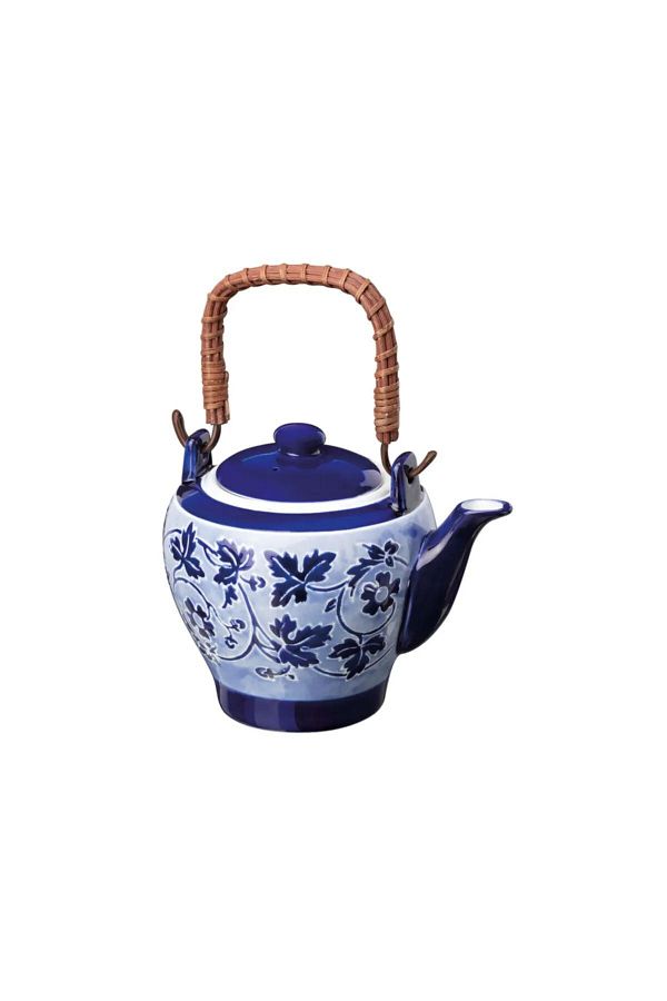 M.C-Madame Coco Ravi Leafy Porcelain Teapot - 800 ml 1