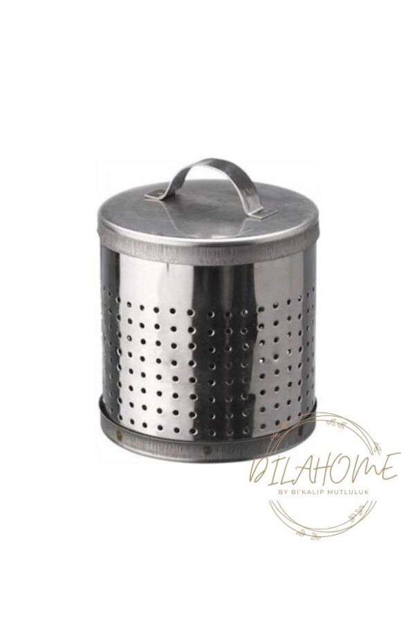 DİLAHOME-Large Size Stainless Strainer with Steel Hole in Teapot and Teapot 1