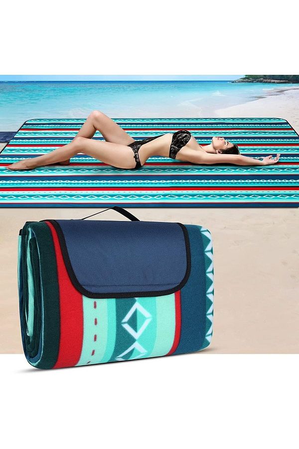 SW CCO Beach Blanket Picnic Blanket Garden Waterproof 200 X 200 Cm Mat Outdoor Camping Mat from Abroad Trendyol