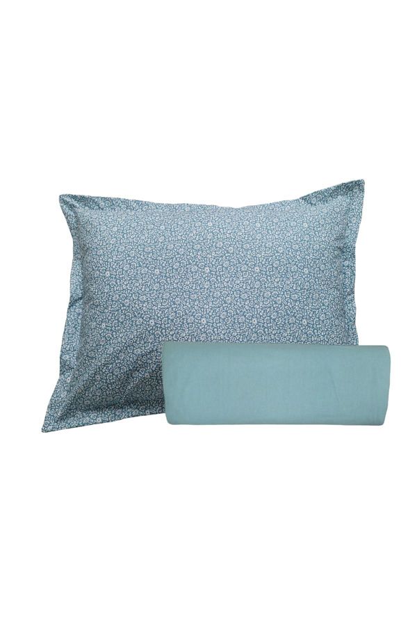 GÜLLÜCE HOME-Single Elastic Sheet & Flounce Pillowcase 1