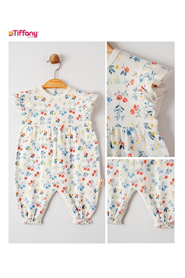 Tiffany Sweat Theme Fırfırlı Atlet Tulum