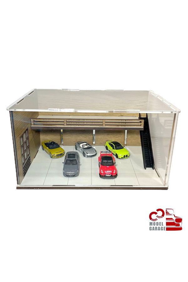 Uretim 1 64 Scale Car Showroom Diecast Display Shelf Car Garage And Toy Diorama Trendyol