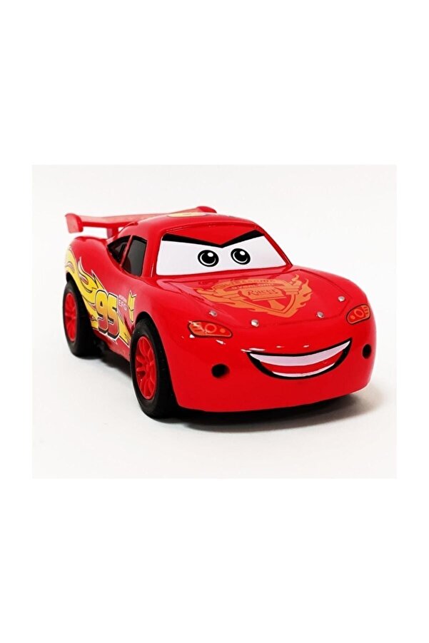 Pasifik Toys Cars Metal Şimşek Mcqueen Çek Bırak Araba 12 Cm