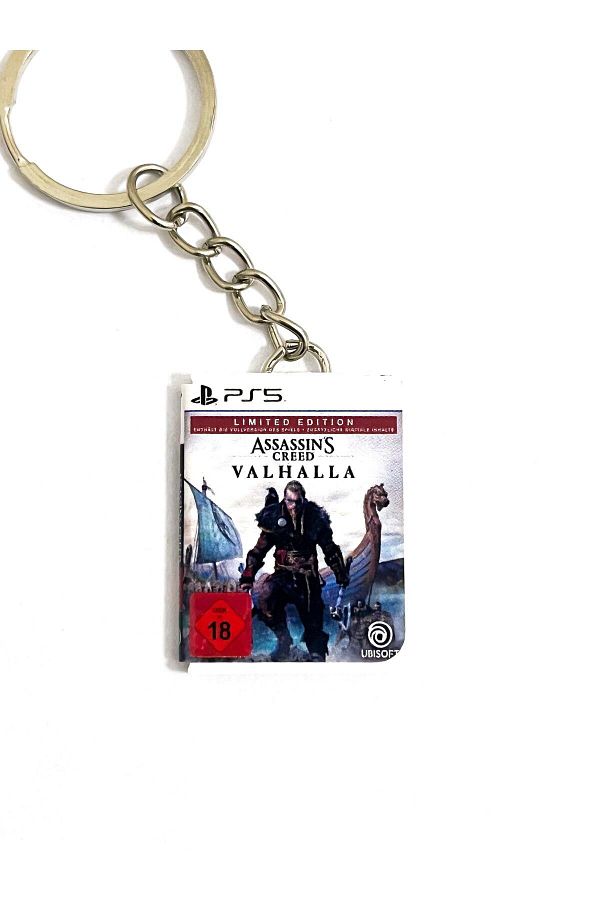 Cosmic Star-Assassin's Creed Valhalla Miniature Ps5 Game Box Keychain 1