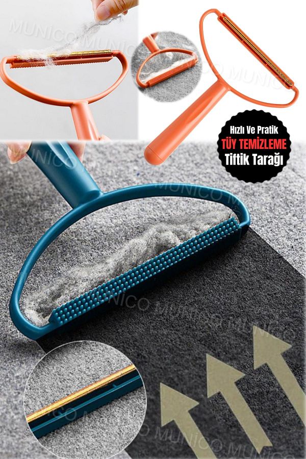 Munico-Portable Lint Fuzz Fabric - Shaver for Fluffing Carpet Jacket and Sweater Clothes 1