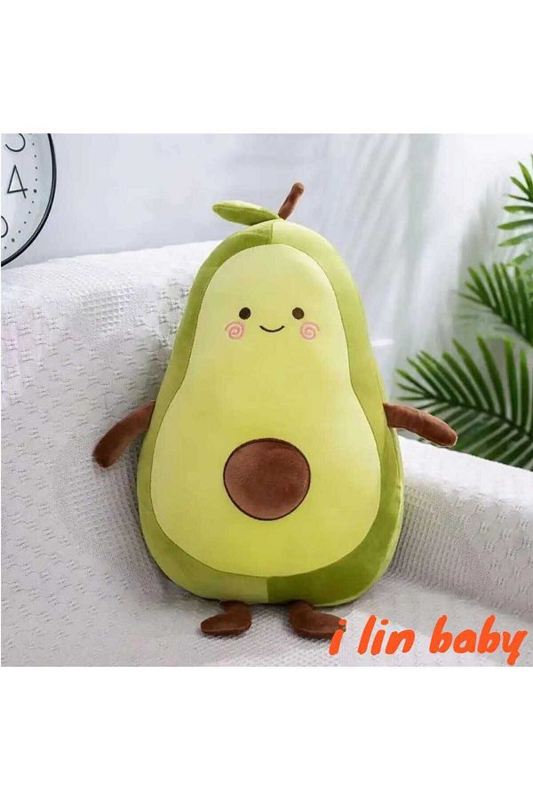 Plush avocado pillow store