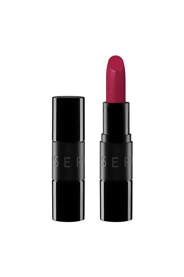 SEPHORA COLLECTION-Rouge Is Not My Name - Satin Finished Fuchsia Pink lipstick 15 Explosive Game - 3.50 G 1