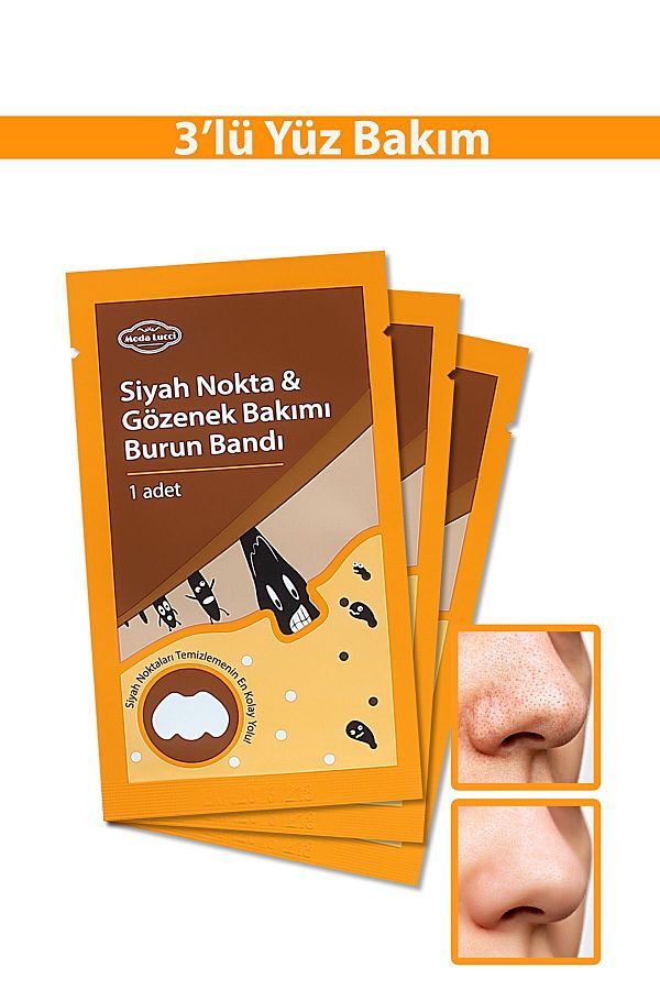 Zzla-Nose Pack - Cleansing Nose Tape for Blackheads and Pores 3-Pack 1