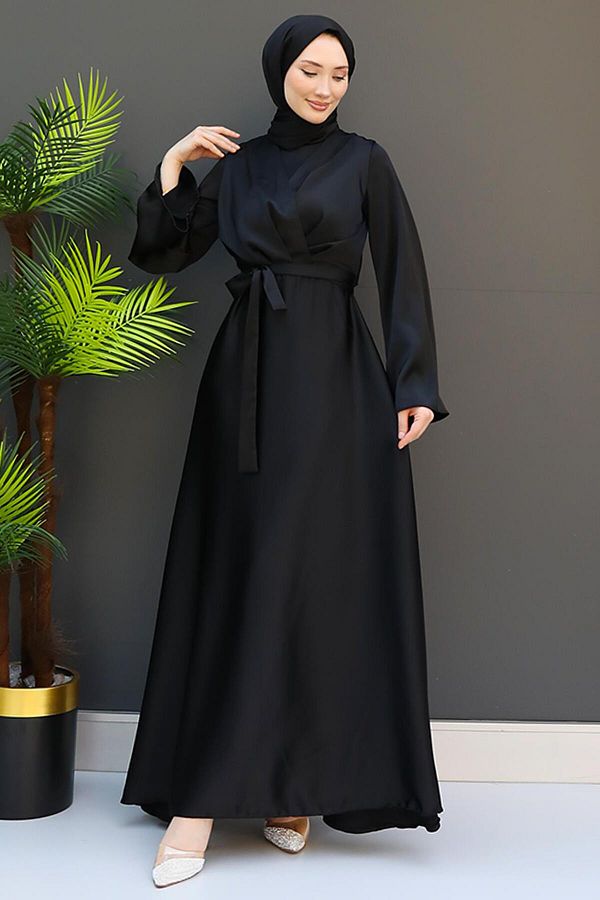 G Z AG Y M Black Hijab Dress Zeyno Trendyol