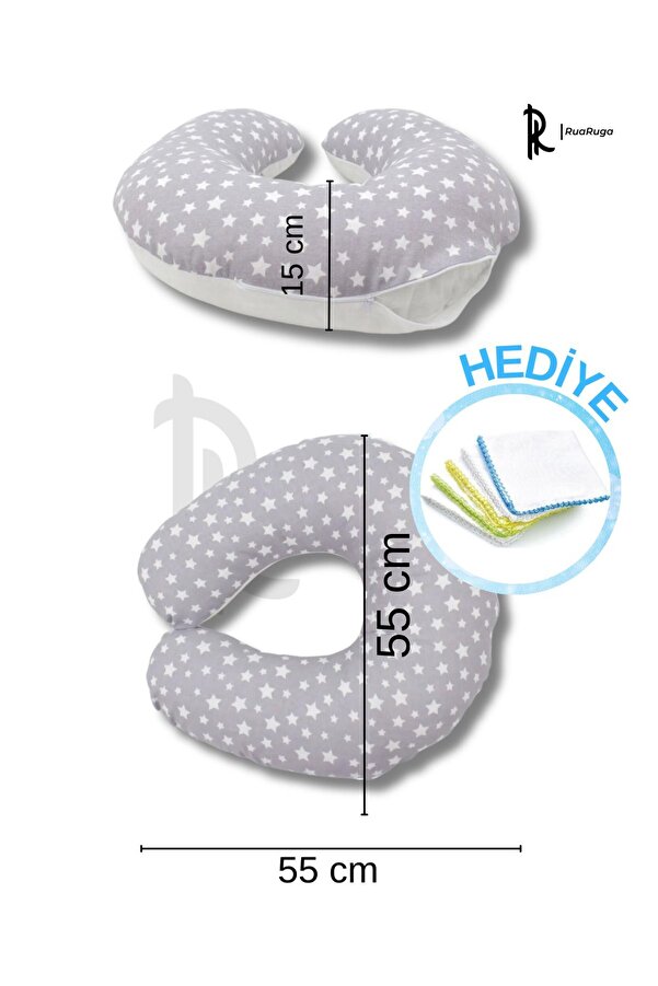 RuaRuga Bebek Emzirme Destek Ve Oturma Minderi - Yastığı