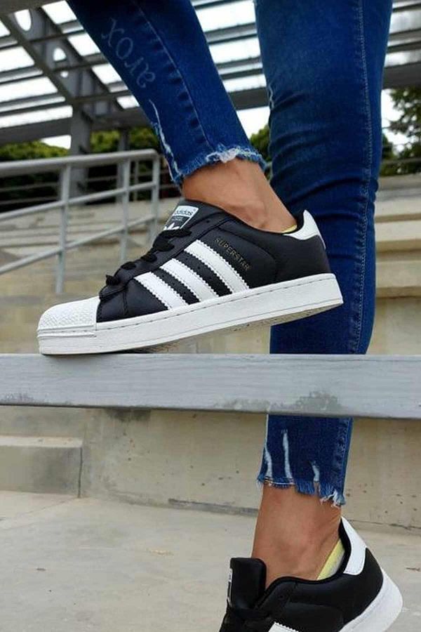 adidas Super Star W 1 Originals Black Women s Sneaker FV3286 Byz Trendyol