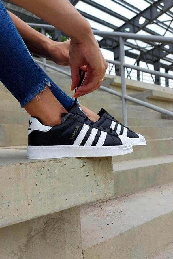 adidas Super Star W 1 Originals Black Women s Sneaker FV3286 Byz Trendyol