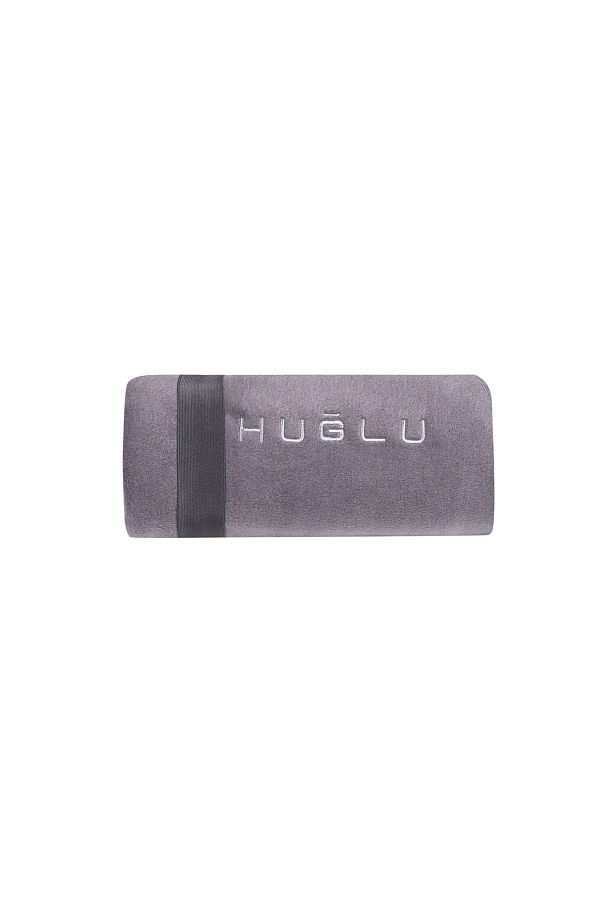 Huğlu-Pătură de camping din lână gri închis 1