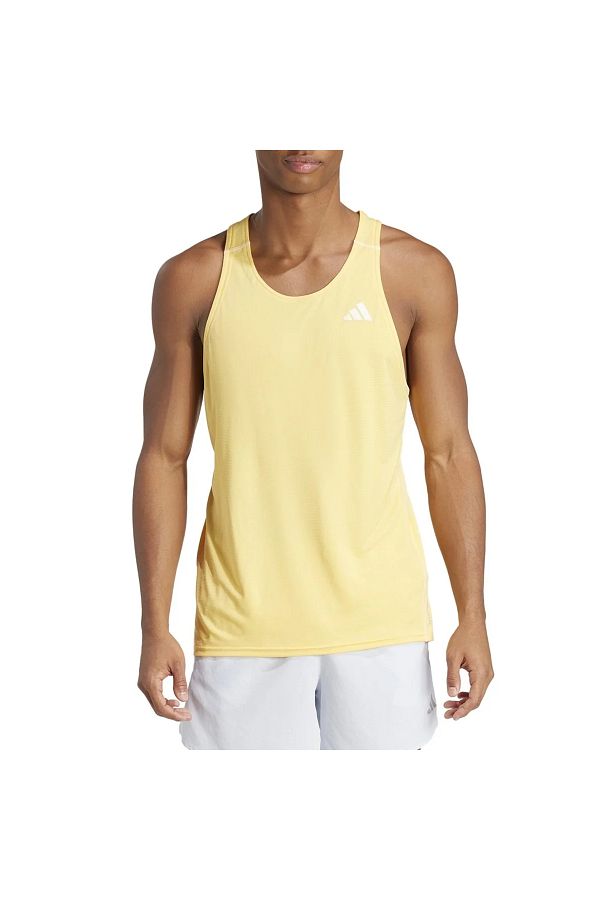 Yellow running tank top