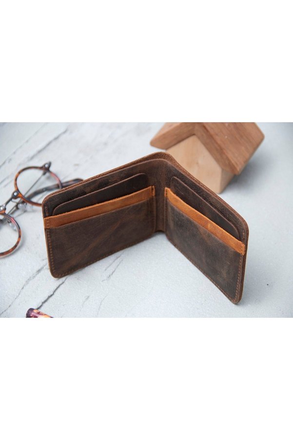naft Raw Wallet 6 1 Special Design Real Leather Wallet