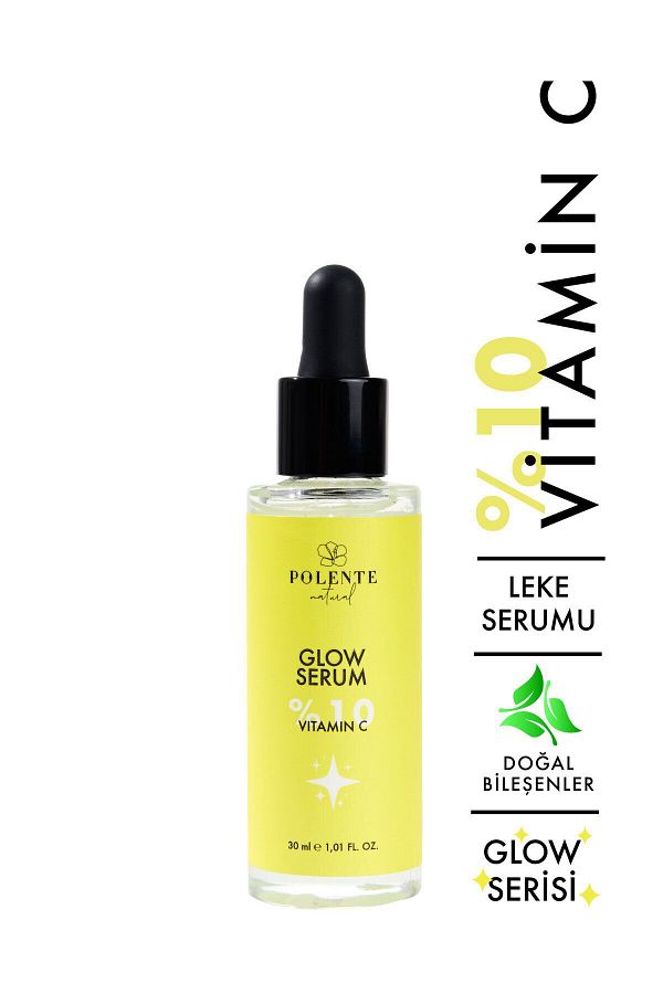 Polente Natural-Brightening Glow Serum - 10% Vitamin C (30 ml) 1