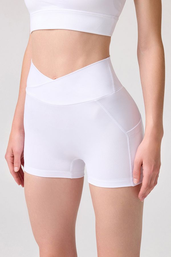 White envelope shorts discount