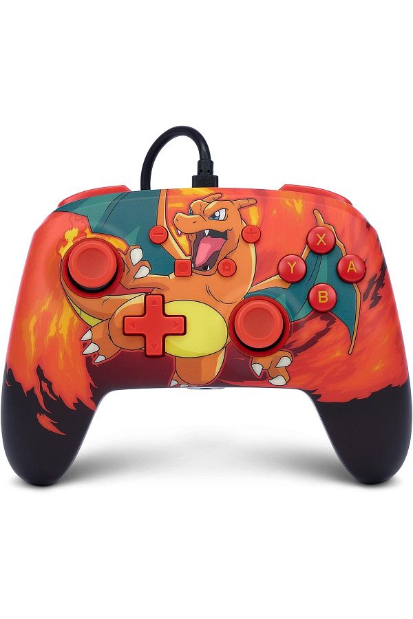 Powera-Nintendo Switch - Enhanced Wired Game Controller, Charizard Vortex 1