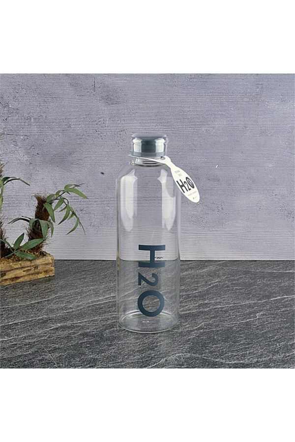 Tohana-قارورة زجاجية بوروسيليكات سعة 1 لتر H2O 1
