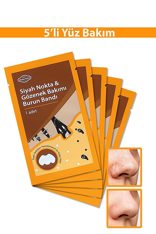 Zzla-Nose Pack - Cleansing Nose Tape for Blackheads and Pores 5-Pack 1