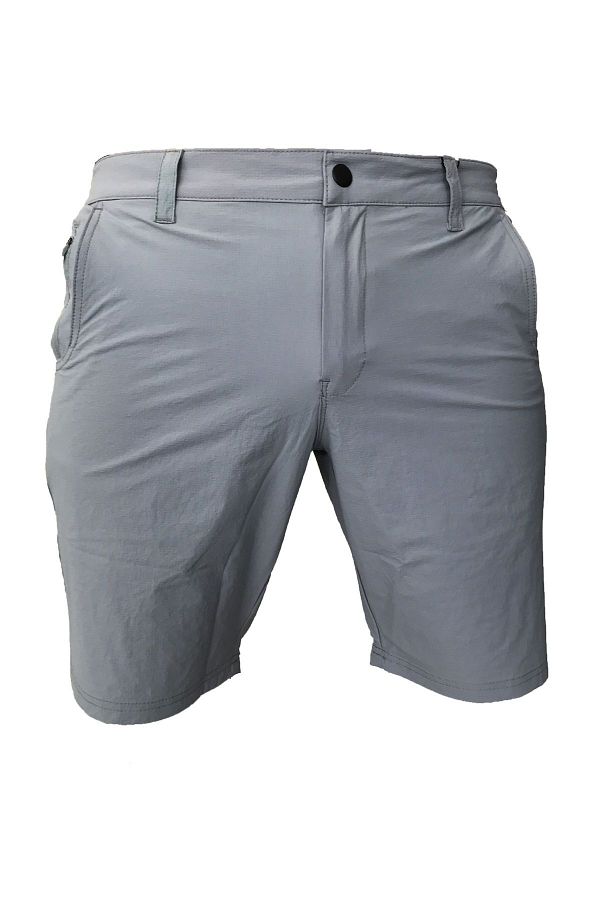 OSTORM-Silva Silver - Polyamide and Lycra Bermuda Shorts 1