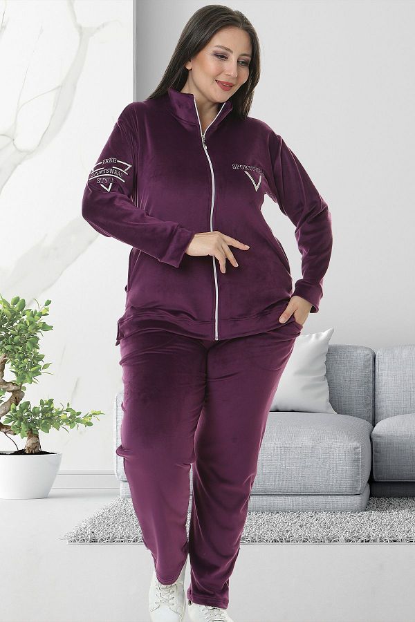 Plus size women's tracksuit sets 2025