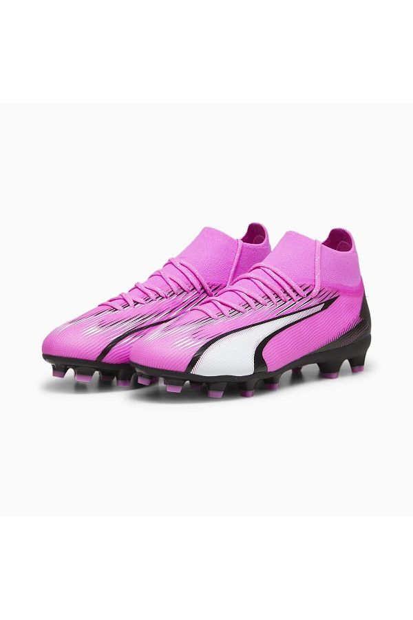 Pink puma football boots hot sale