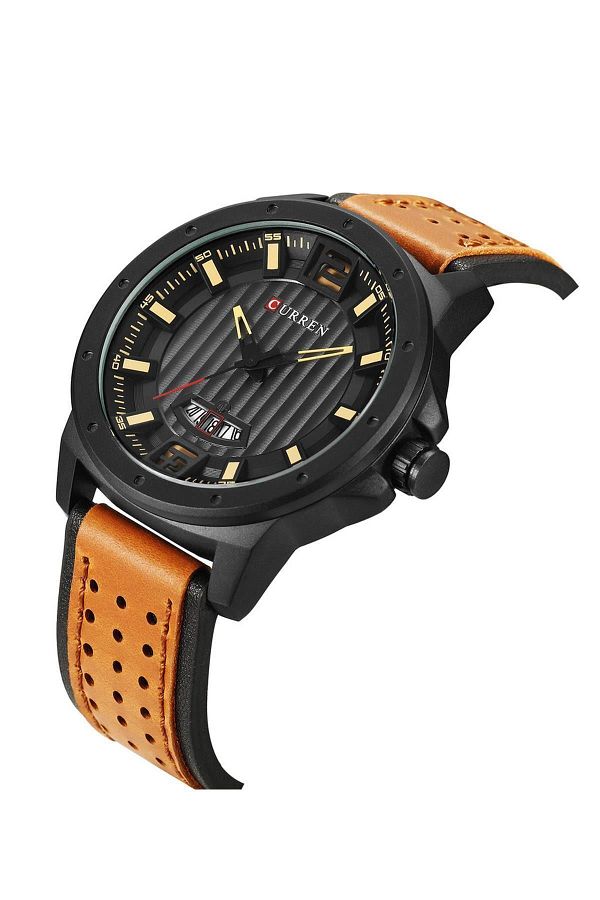 Curren 8293 Calendar Strap Men s Wristwatch Trendyol