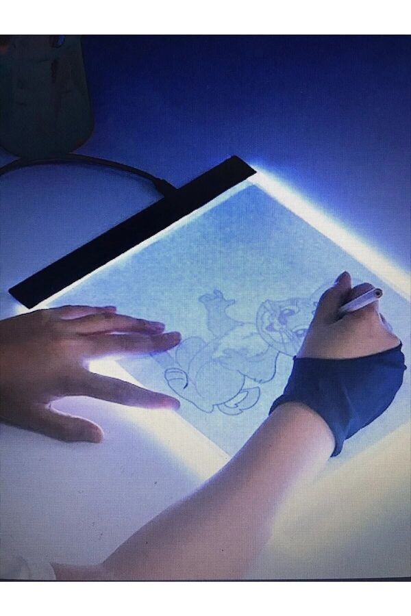 TechTic LED Lighted Drawing Tablet Animation Portrait Copy Board
