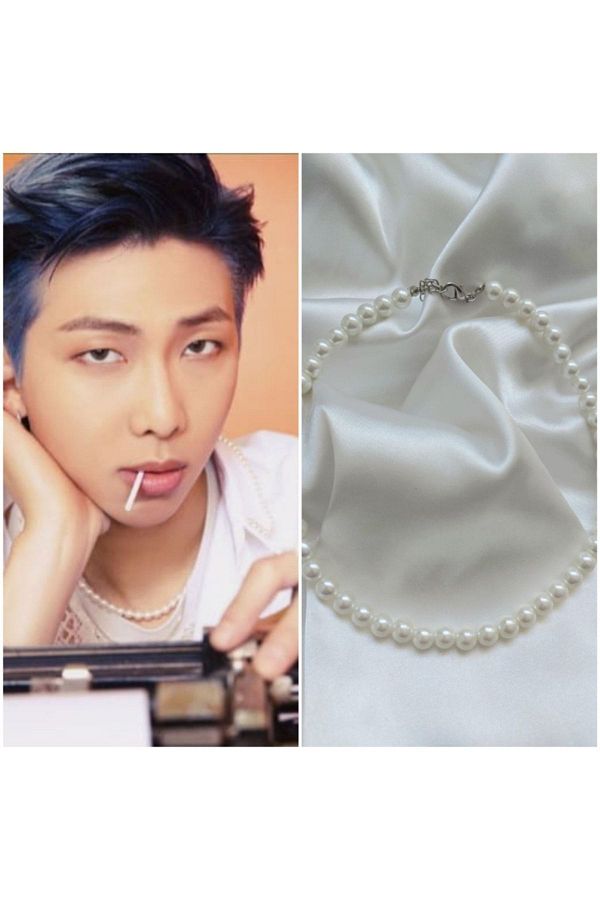 Bts rm necklace deals