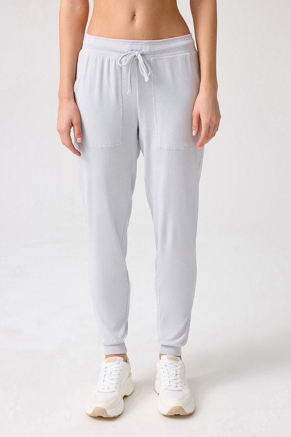 LOS OJOS Melodi Gray Thin Soft Soho Jogger Sweatpants Trendyol