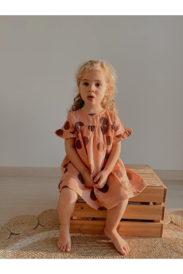 Milk & Muffin elbise kız çocuk bayramlık Kız Çocuk-bebek Dokuma Elbise