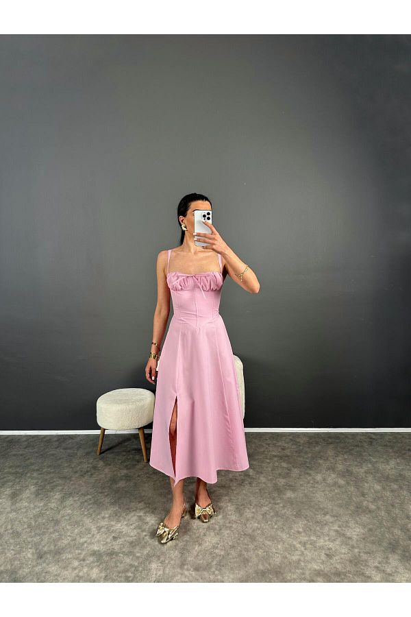 Gaus Viral Pink Dress on Pinterest Trendyol