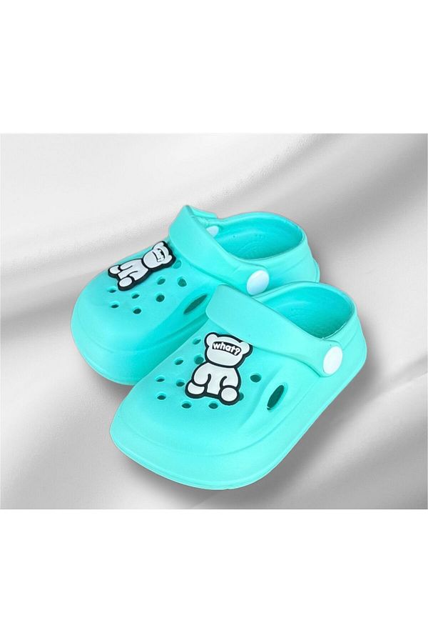 Rooster Lightweight and Comfortable Stickered Indoor Slippers Sandals for Children Trendyol