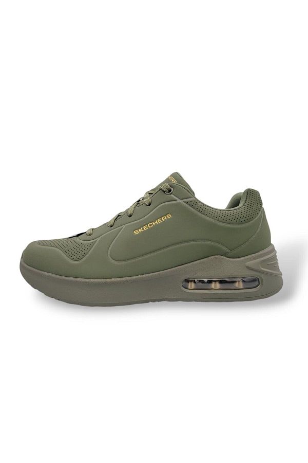 SKECHERS-8790183-OLV Solitair Rubble - Men's Green Sneakers 1