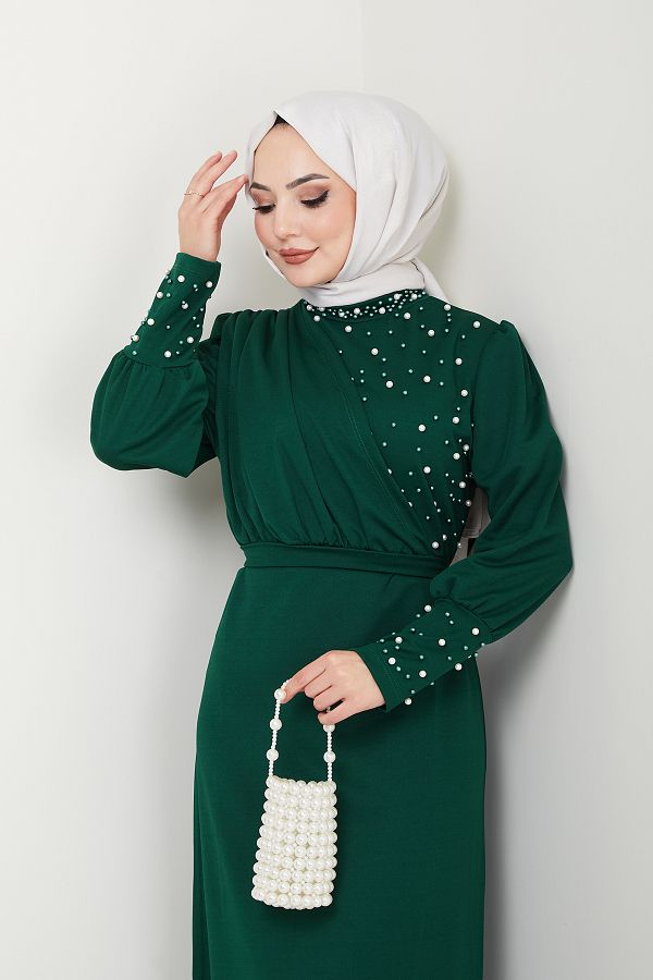 Kirazgym-Rochie cu perle pentru ocazii speciale 1