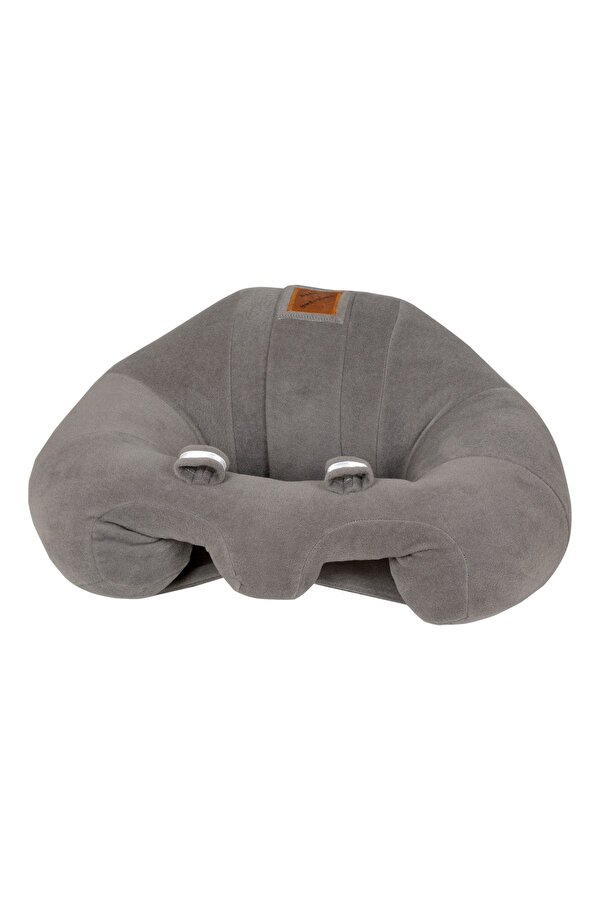 Bebeyatmaz Bebek Oturma Destek Minderi Bebe Yatmaz Açık Gri  Bebek Koltuğu Bebek Oturağı