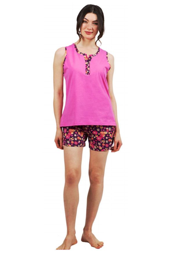 Çift Kaplan-Strappy Shorts and Top Set 1