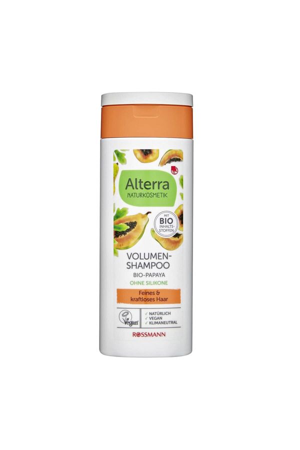 ISANA-Alterra Vegan Volumizing Papaya Extract Shampoo 200 ml 4305615307701 1