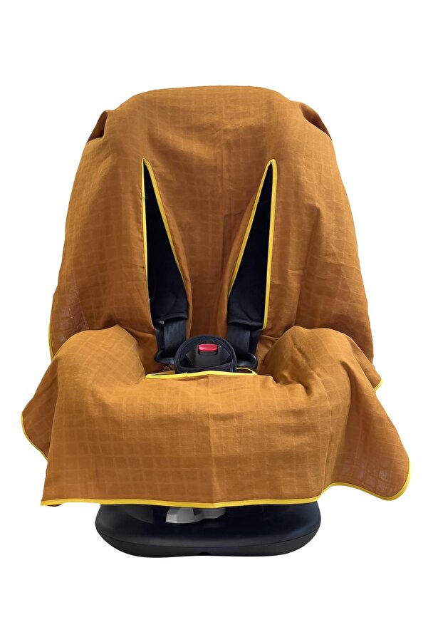 Ezh Ezh Bebek Müslin Oto Koltuğu Kılıfı 4010