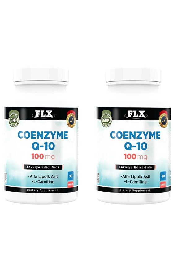 FLX Coenzyme Q10 and Alpha Lipoic Acid L-Carnitine - 100 Mg 90 Tablets